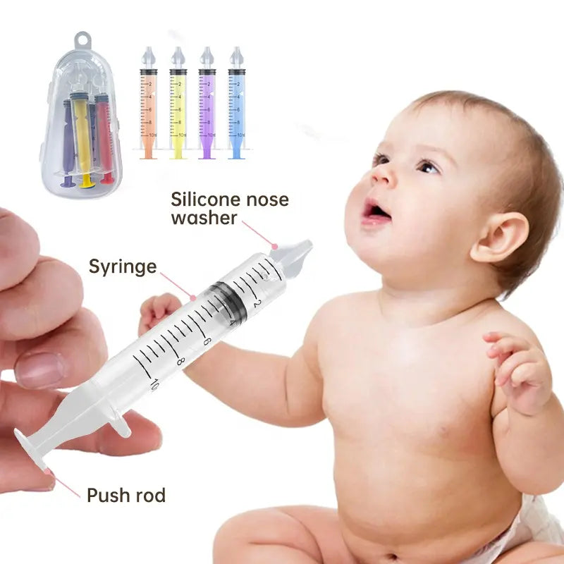 BabyBreathe - Rincez le nez de votre bébé de manière confortable